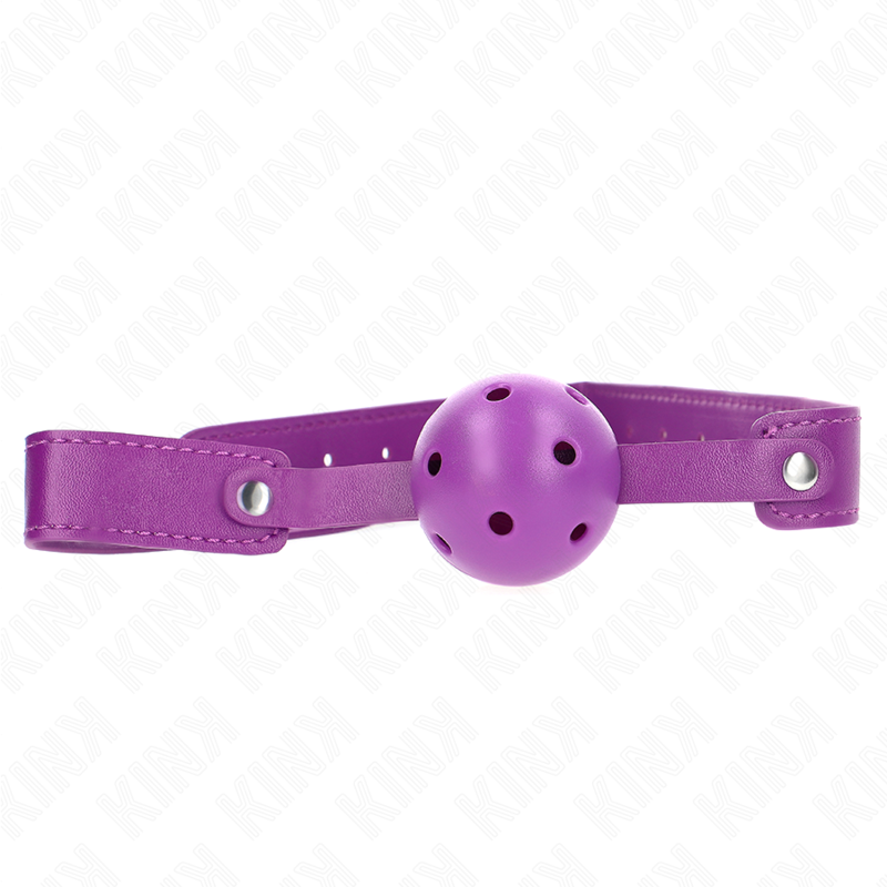 KINK - Lila Andningsbar Boll 4.5 CMGAG 65 x 2.5 CM