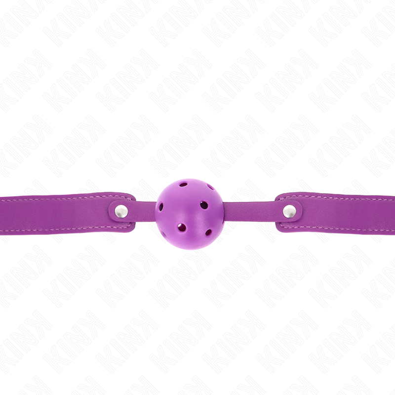 KINK - Lila Andningsbar Boll 4.5 CMGAG 65 x 2.5 CM