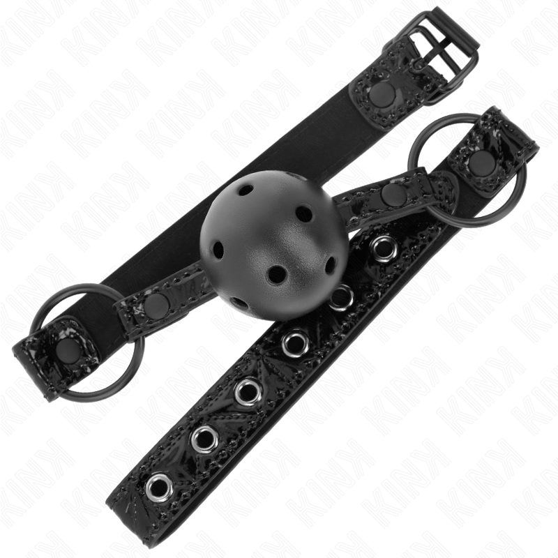 KINK - Diamantmönster Boll 4.5 cm Gag Modell 3 64.5 cm Justerbar 42-60 cm