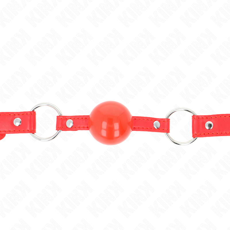 KINK - TPE Ball 4 cm Gag med Rojo Lock 60 x 2 cm