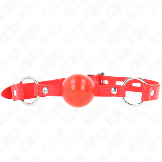 KINK - TPE Ball 4 cm Gag med Rojo Lock 60 x 2 cm