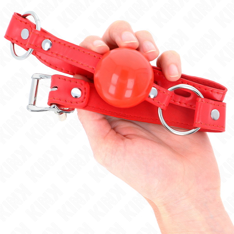 KINK - TPE Ball 4 cm Gag med Rojo Lock 60 x 2 cm