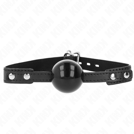 KINK - Soft TPE Ball 4 cm Gag Model 3 60 x 2 cm Justerbar 37-52 cm