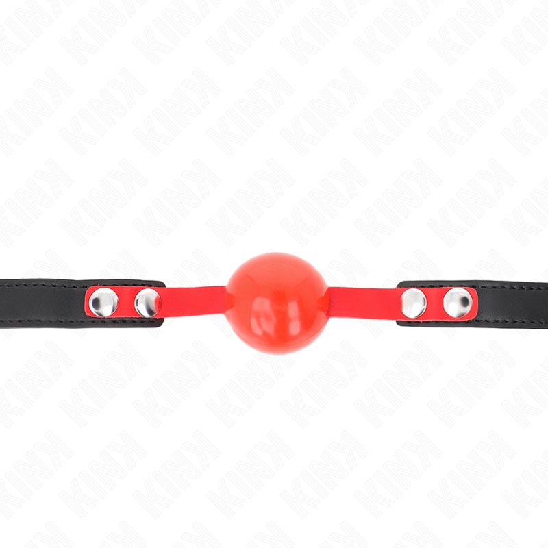 KINK - Soft TPE Ball 4 cm Gag Modell 4 60 x 2 cm Justerbar 37-52 cm