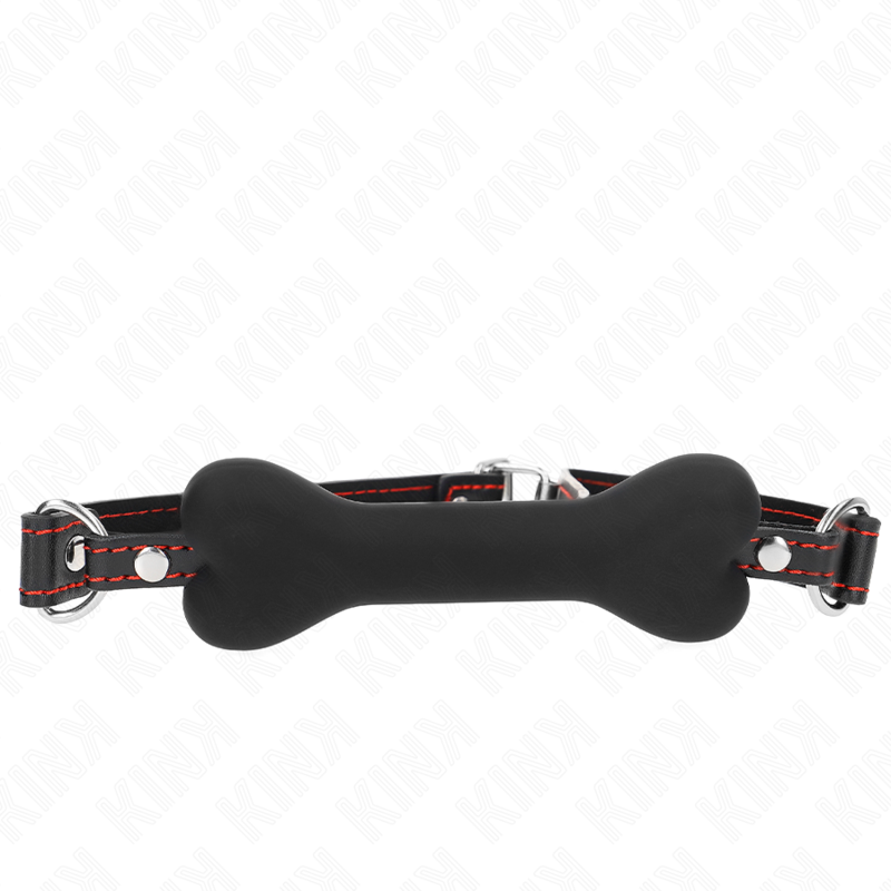 KINK Black Bone Gag 12 cm