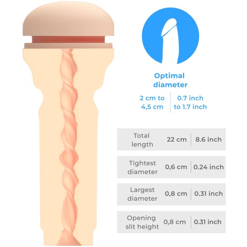 KIIROO Feel Stroker Extra Tight Butt Flesh