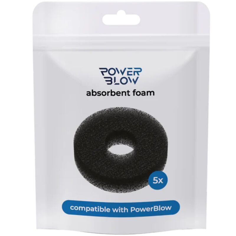 KIIROO Power Blow Absorbent Foam 5 Pack