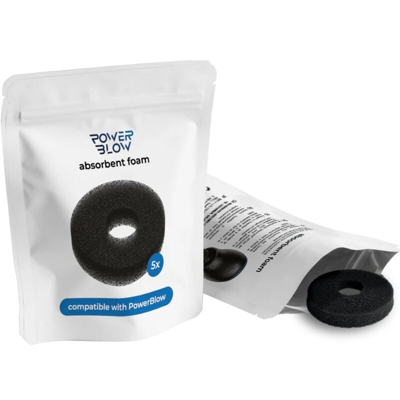 KIIROO Power Blow Absorbent Foam 5 Pack