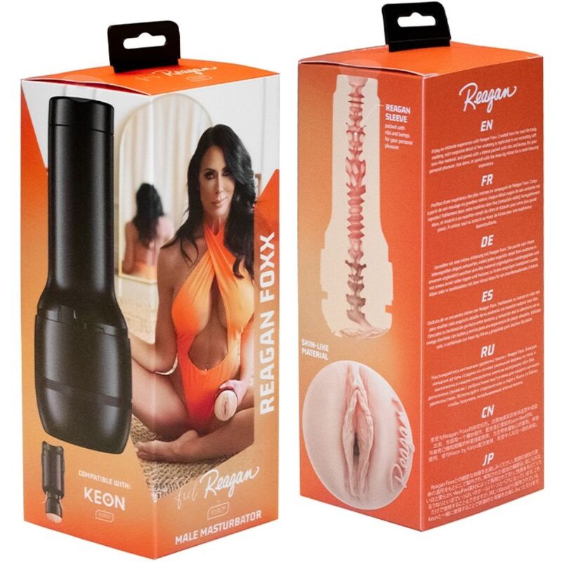 KIIROO Feel Reagan Foxx Stroker i KIIROO Stars Collection