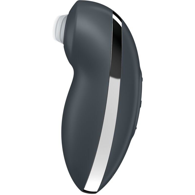 Satisfyer Tap & Climax 2 vibrator och stimulator i grått