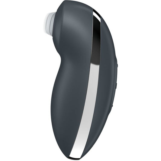 Satisfyer Tap & Climax 2 vibrator och stimulator i grått