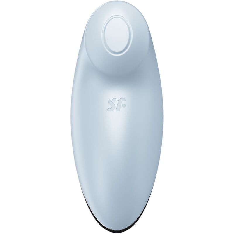 Satisfyer Tap & Climax 2 vibrator och stimulator i blått