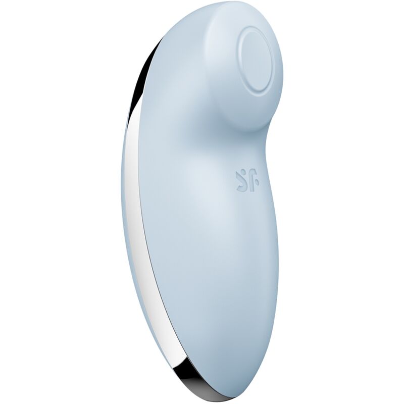 Satisfyer Tap & Climax 2 vibrator och stimulator i blått