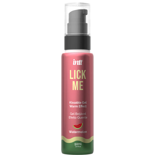 INTT LICK ME WATERMELON ätbar gel med värmeeffekt