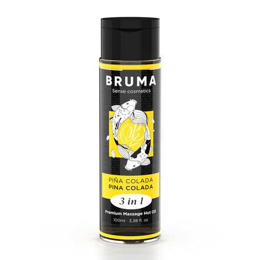 BRUMA Premium Massageolja Pina Colada 3 i 1 i 100 ml flaska