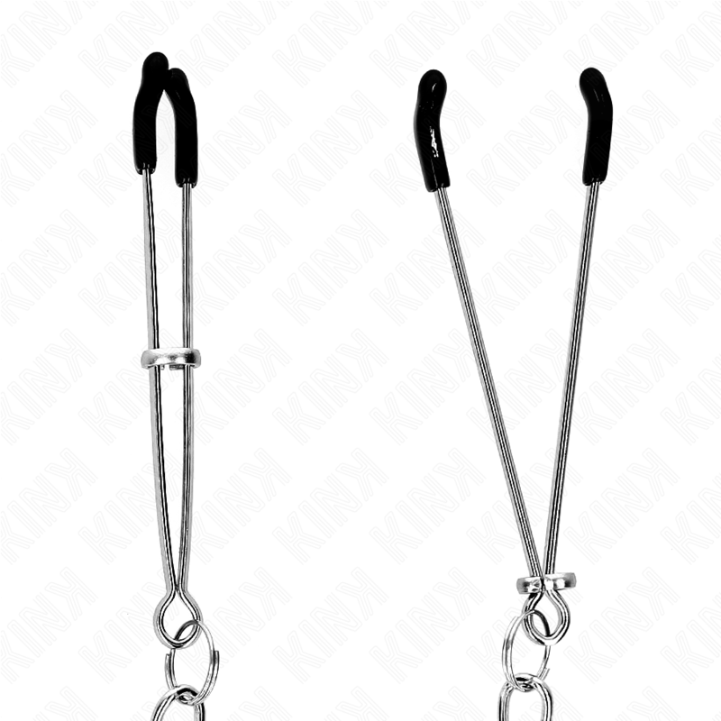 KINK - TUNGA NIPPLE CLAMPS MED TJOCK KEDJA 30 CM