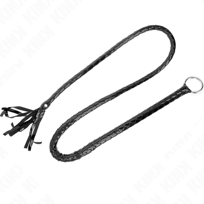 KINK - LÅNG GLANSIG PVC PISK 138 CM