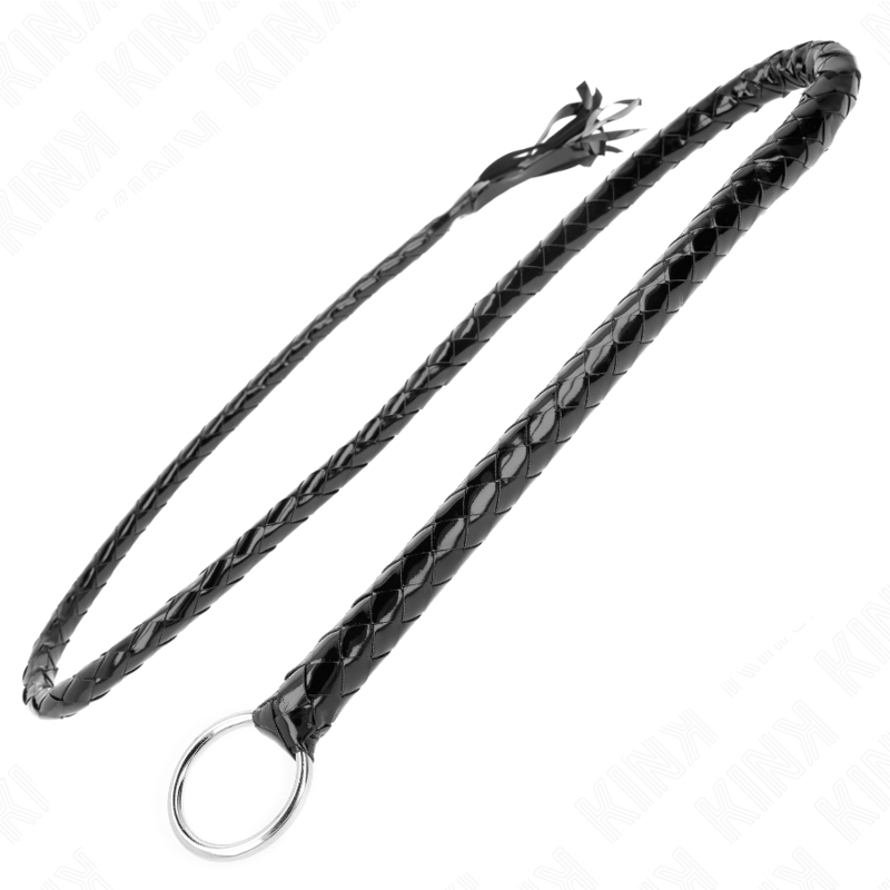 KINK - LÅNG GLANSIG PVC PISK 138 CM