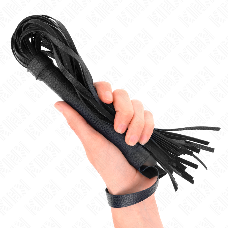 KINK - Mörkblå pärlpiska 43,5 cm