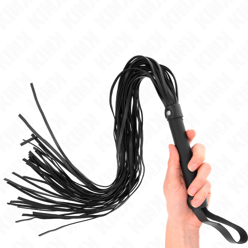 KINK - Imiterad fårskinnspisk 60 cm