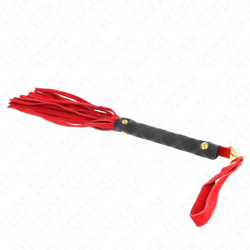 KINK - Röd Syntetisk Mini Piska 30 cm