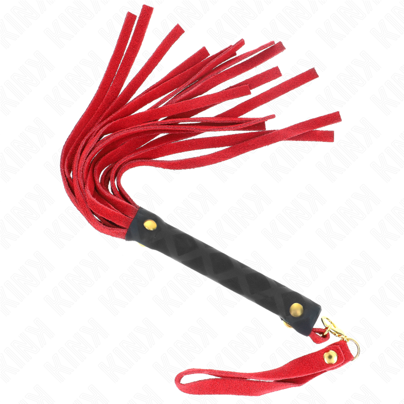KINK - Röd Syntetisk Mini Piska 30 cm