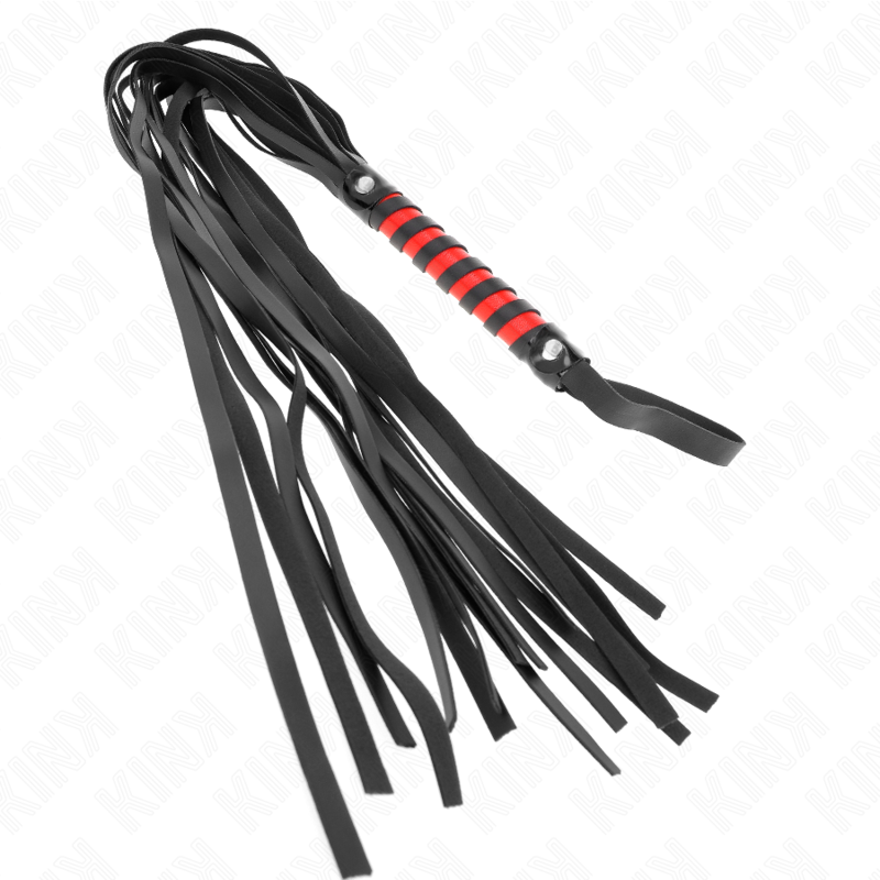 KINK - LÅNG RANDIG PISK 70 CM