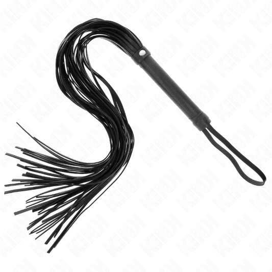 KINK - Svart Mjuk PVC Piska 70 cm