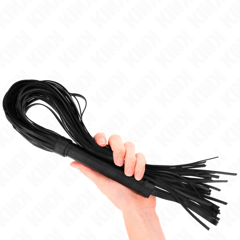 KINK - Svart Mjuk PVC Piska 70 cm