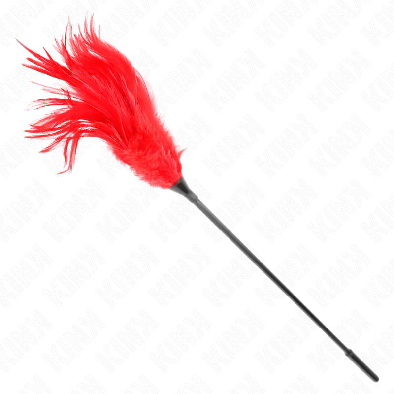KINKs flera röda kittelfjädrar 45 cm