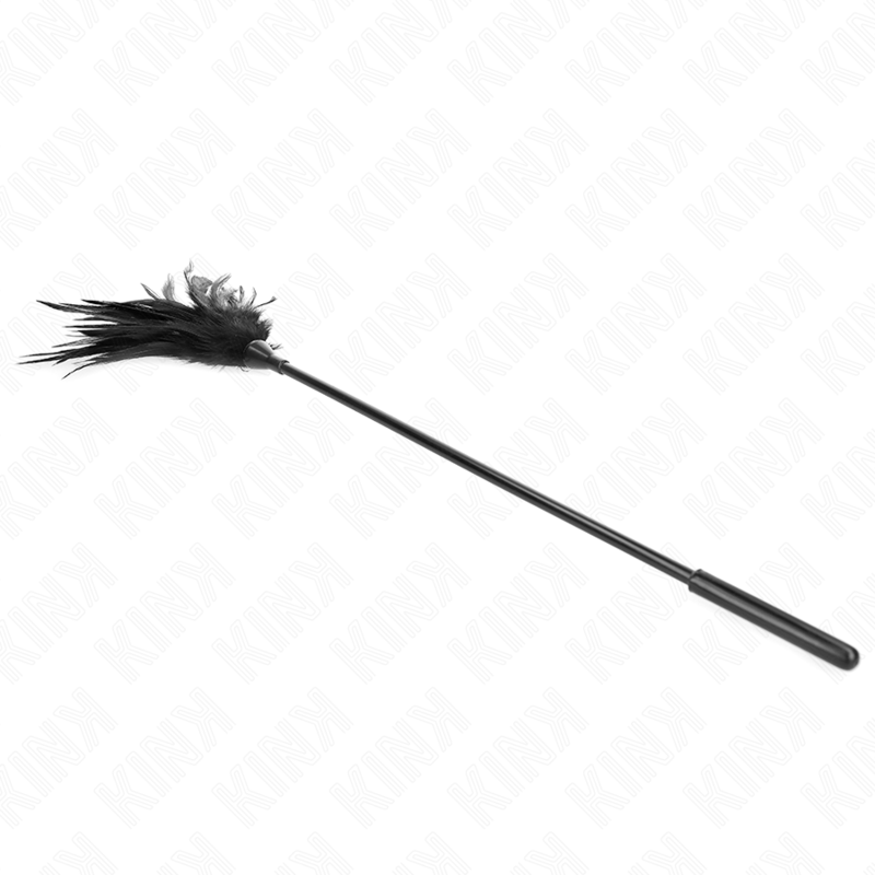 KINK flera svarta kittfjädrar 45 cm