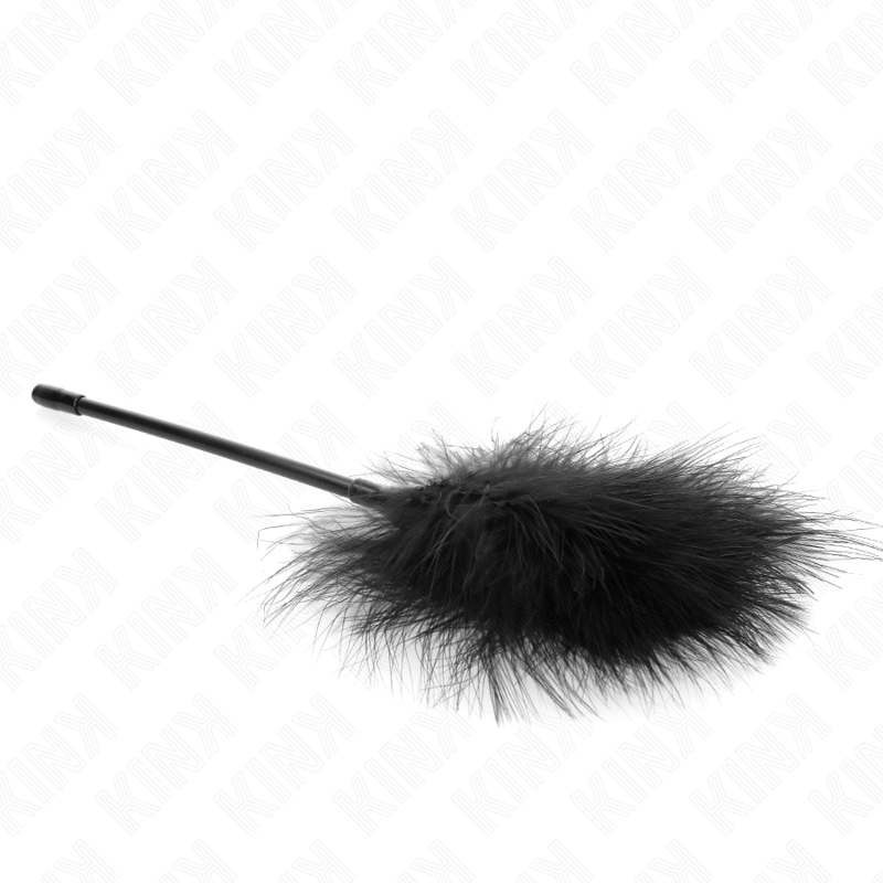 KINK - Svarta Kittelfjädrar för Bondagekit 27 cm
