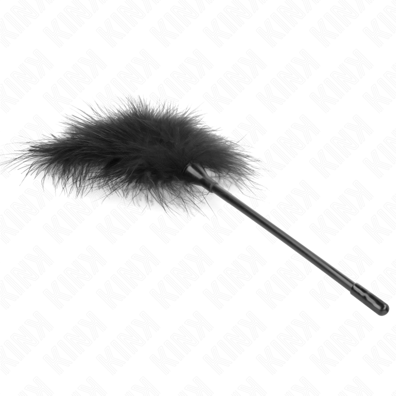 KINK - Svarta Kittelfjädrar för Bondagekit 27 cm