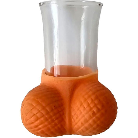DIABLO PICANTE - Shotglas med köttfärgade gummiegg