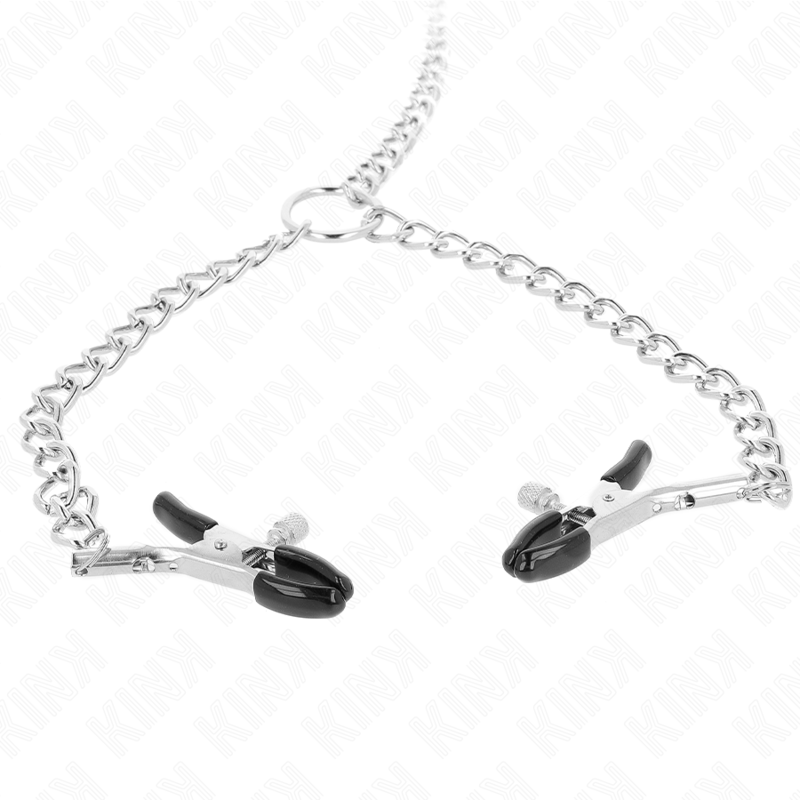 KINK - 4 kedje-nipple clamps 32 cm med små kedjor 14 cm