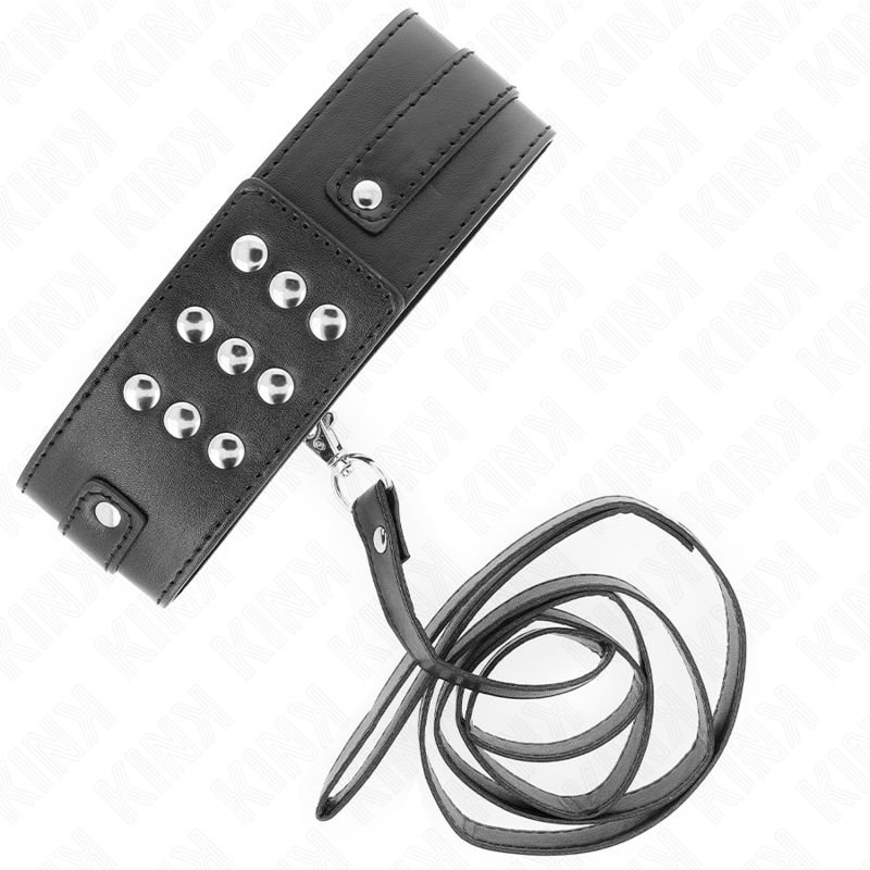 KINK - Halsband med bälte 116 cm modell 1 justerbart 36-43 cm x 5 cm