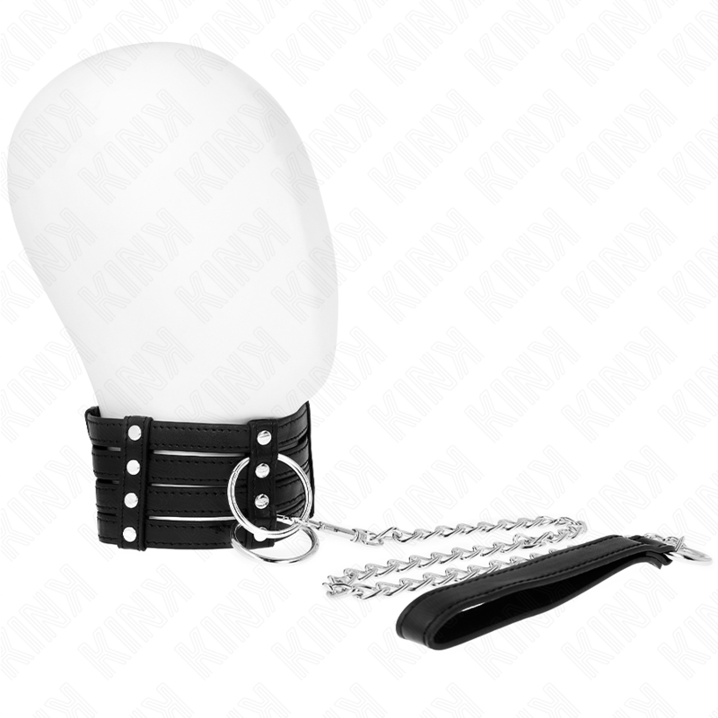 KINK - Halsband med bälte 65 cm justerbart 35-51 cm x 7 cm