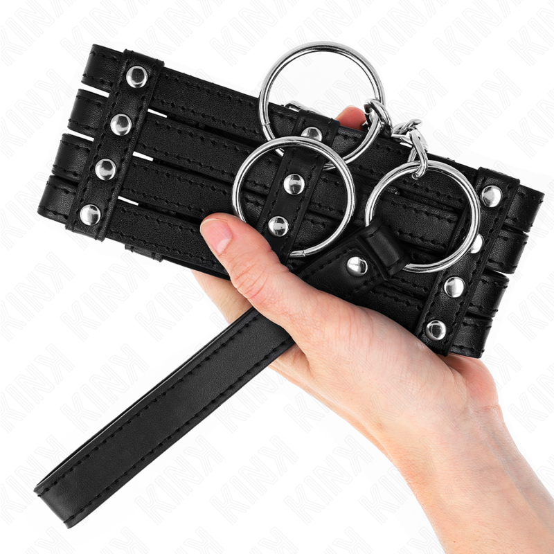 KINK - Halsband med bälte 65 cm justerbart 35-51 cm x 7 cm