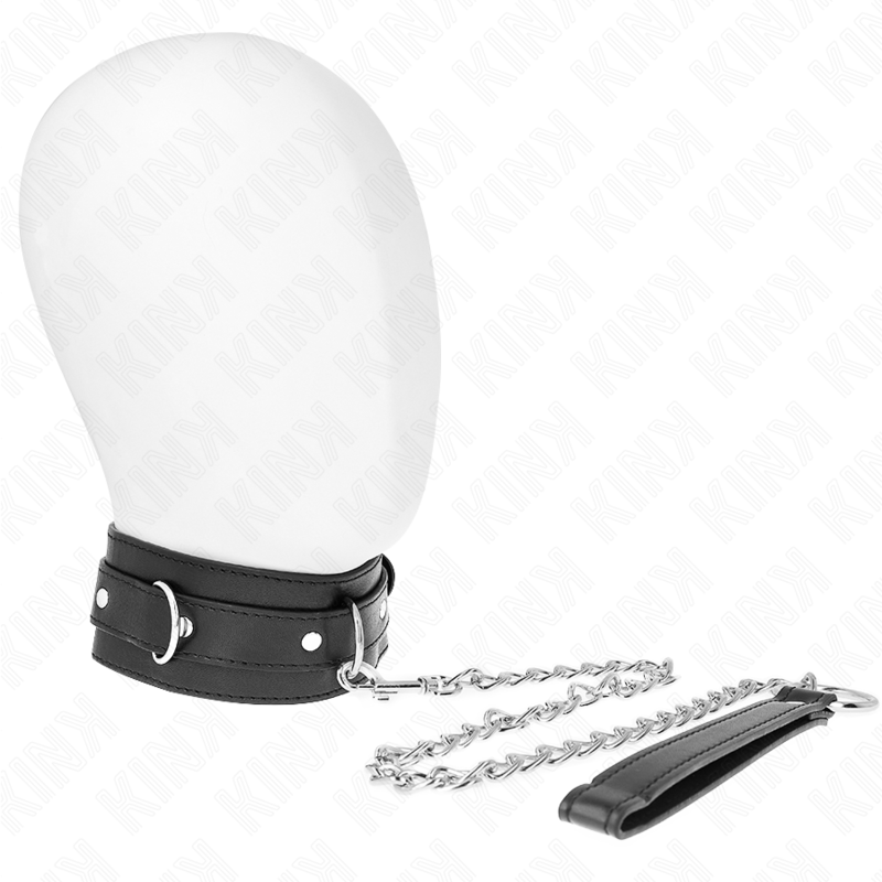 KINK halsband med bälte 65 cm svart