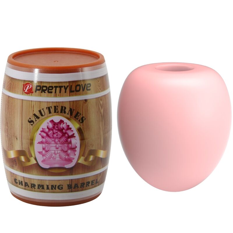 PRETTY LOVE - MANLIG MASTURBATOR EGG PINK MODELL 2