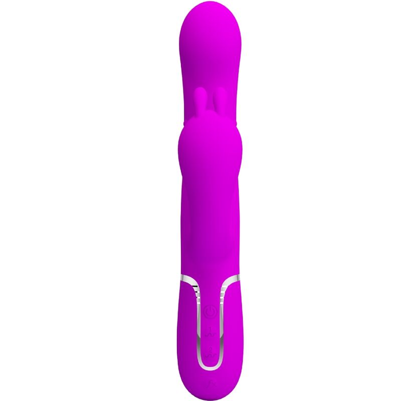 Pretty Love Cammy Triple Vibrator 4 i 1 i rosa