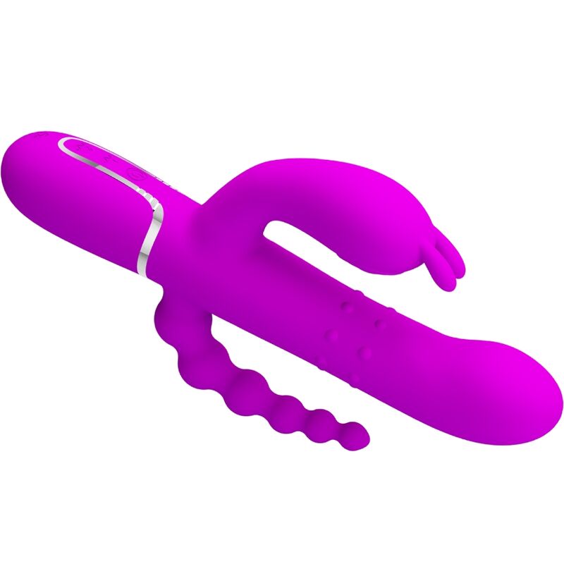 Pretty Love Cammy Triple Vibrator 4 i 1 i rosa