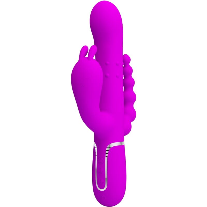 Pretty Love Cammy Triple Vibrator 4 i 1 i rosa