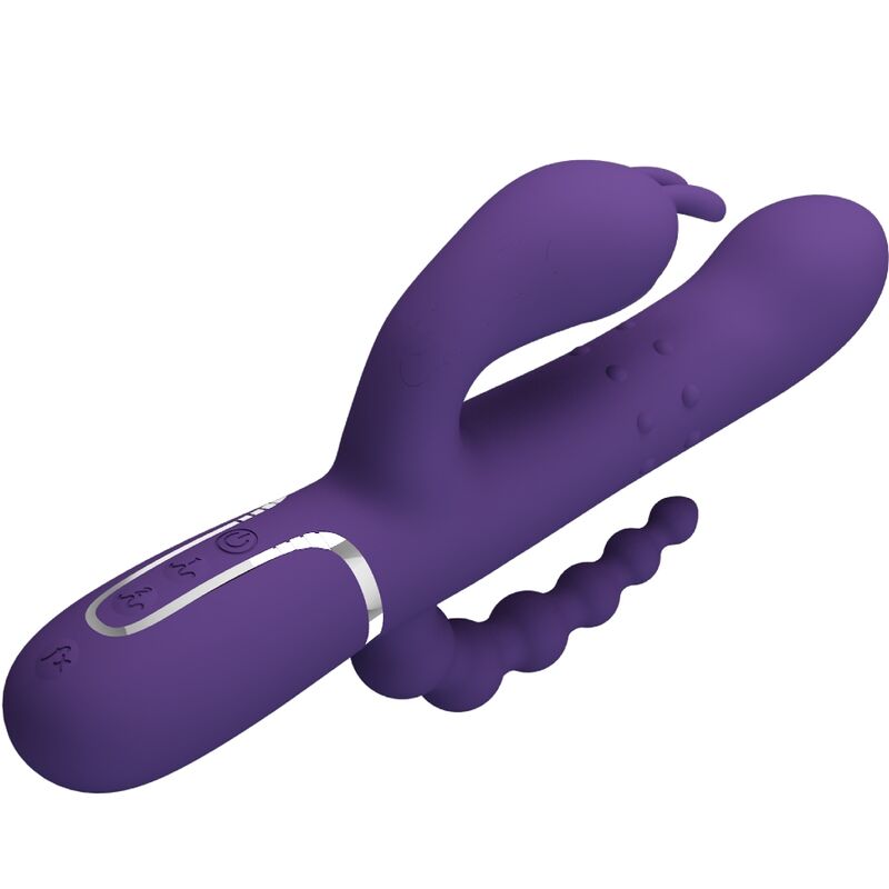 Pretty Love Cammy Triple Vibrator 4 i 1 i lila