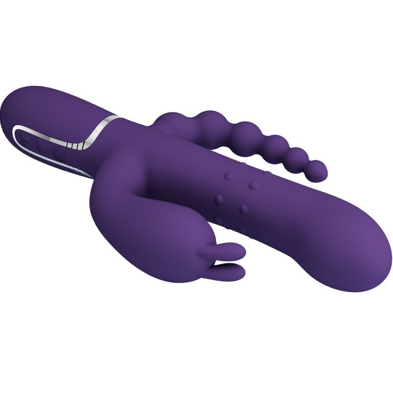 Pretty Love Cammy Triple Vibrator 4 i 1 i lila