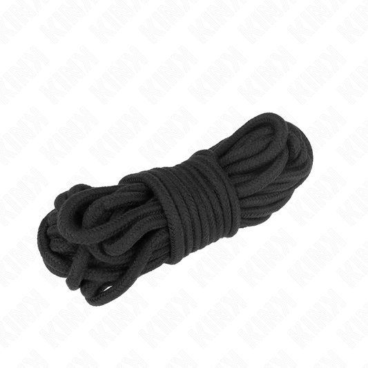 KINK - Bomullsrep 5 Meter Svart