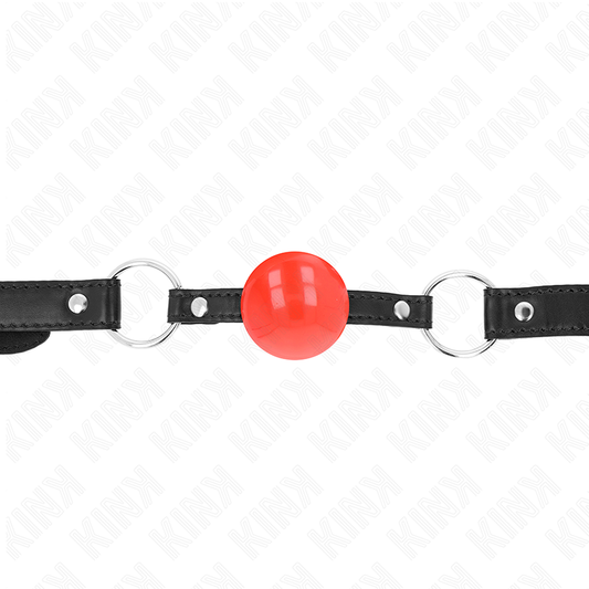 KINK - Röd TPE Boll 4 cm Gag 60 x 2 cm