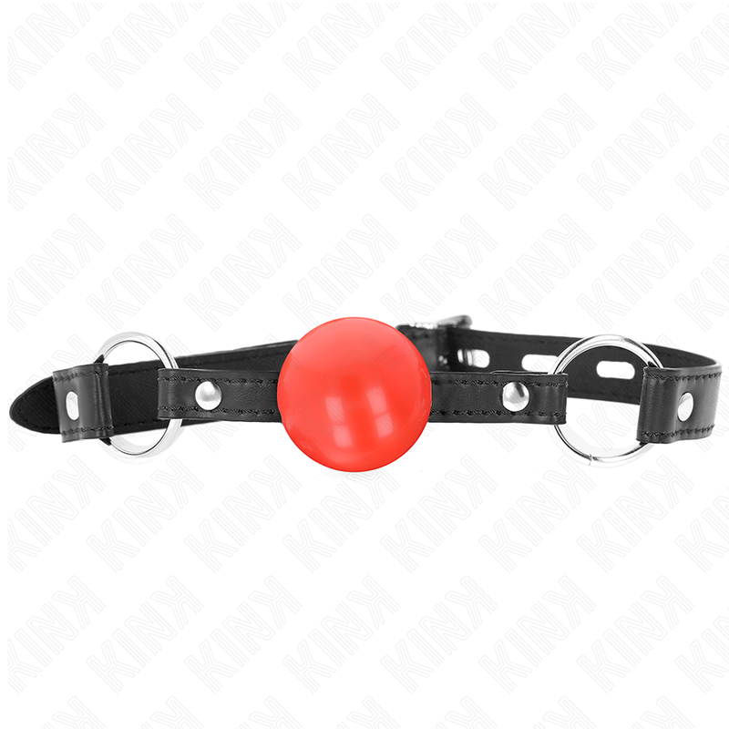 KINK - Röd TPE Boll 4 cm Gag 60 x 2 cm