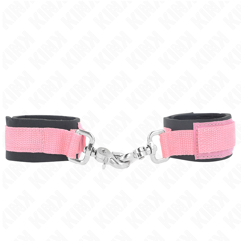 KINK - Justerbara Neoprenhandledsremmar Rosa 22-34 cm