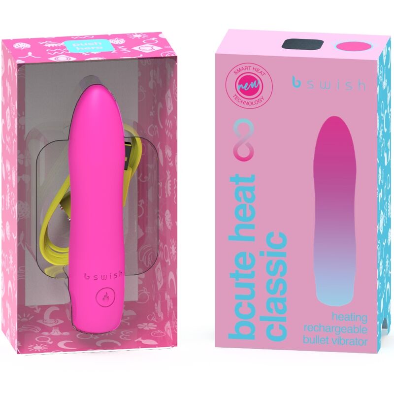 Bcute Infinite Heat vibrator i rosa silikon